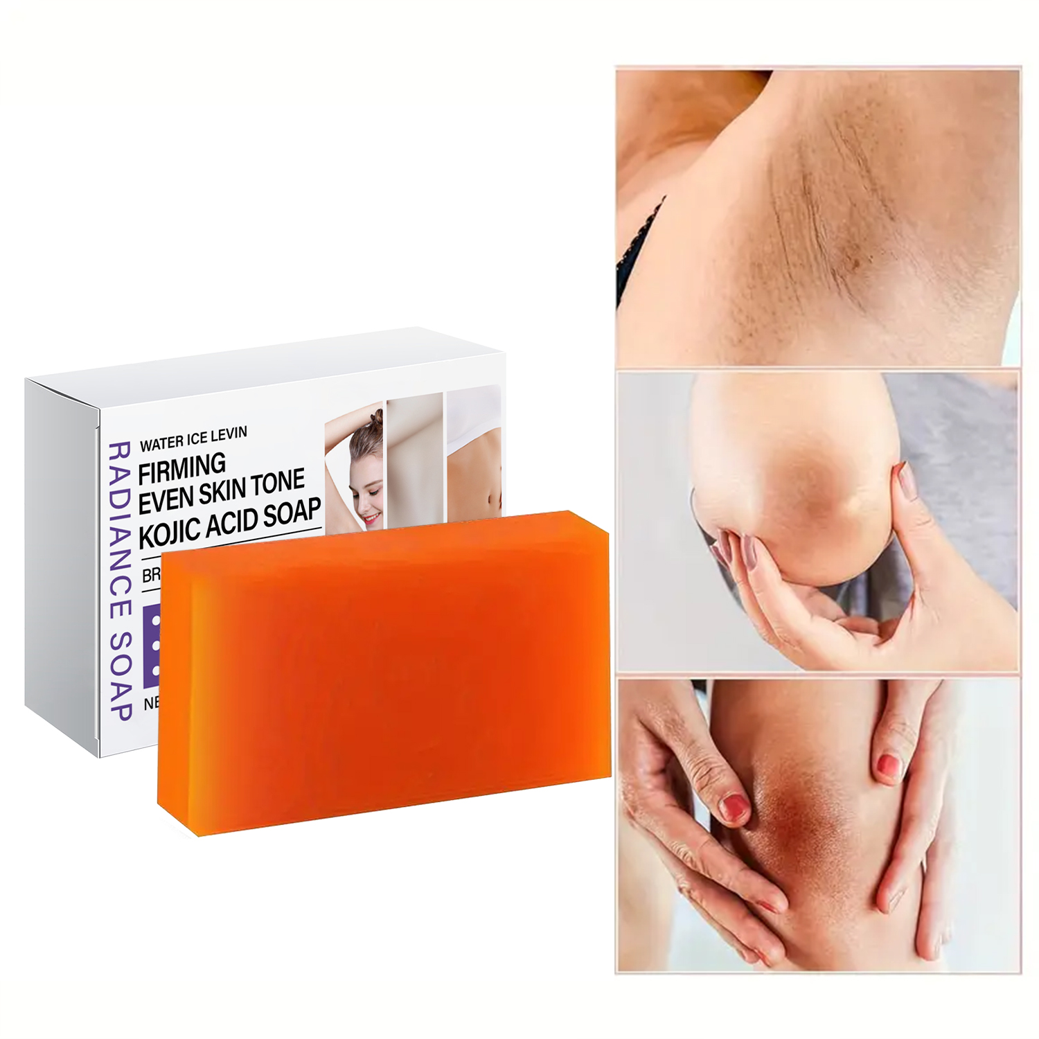 Kojic Acid Soap - Mydło ujędrniające z kwasem kojowym, kurkumą,
