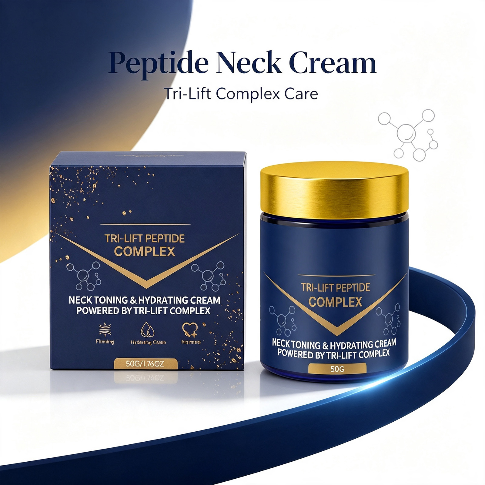 Peptide Neck Cream - Tri Lift Peptide Krem Ujędrniający Szyję
