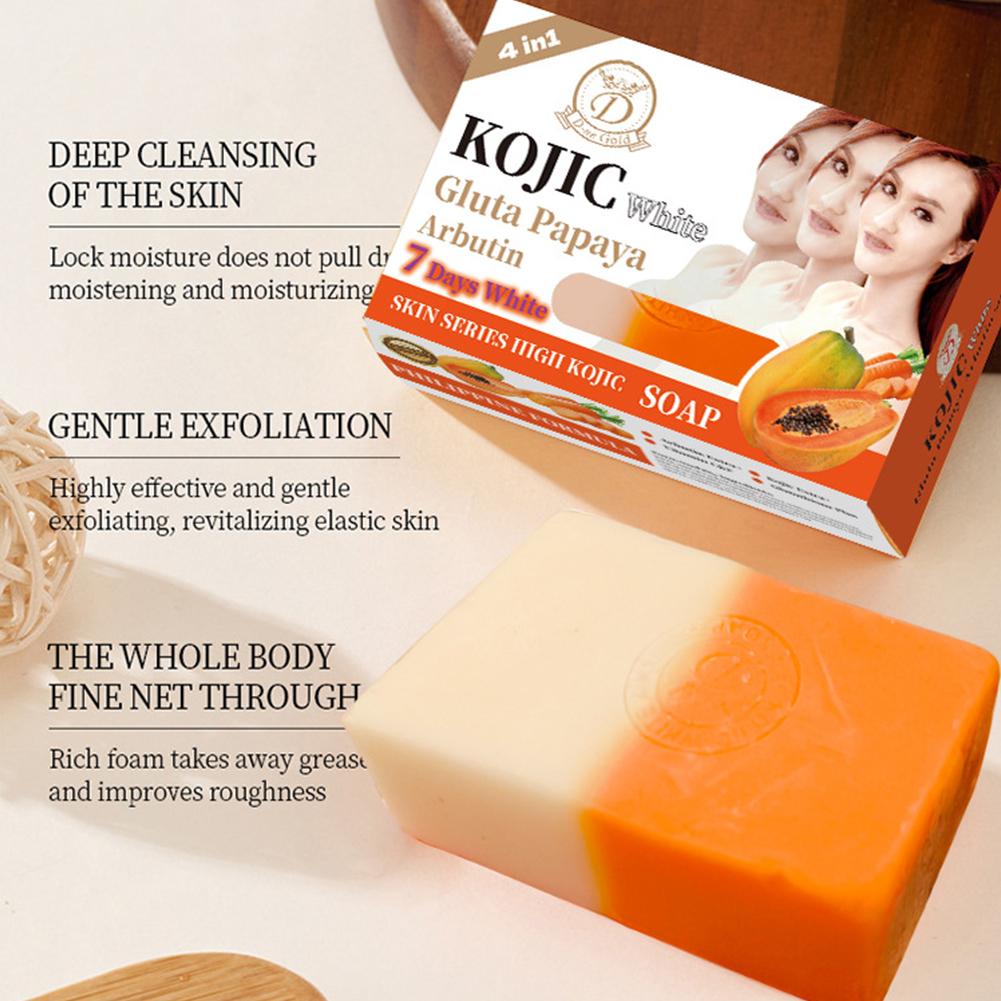 Kojic Acid Soap - Mydło z olejkiem eterycznym z papai