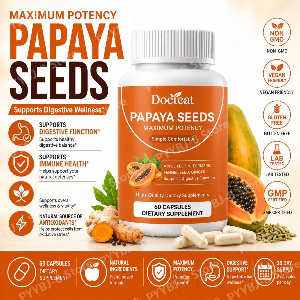 Licorice Root Extract - Kapsułki z nasion papai z ekstraktami