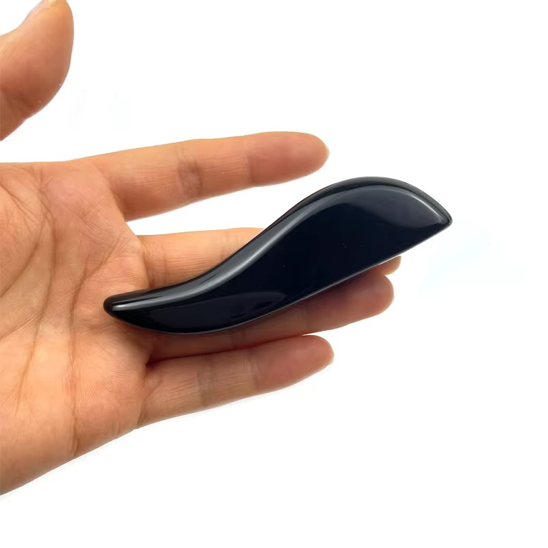 Skincare Queen - Narzędzie Gua Sha z obsydianu –