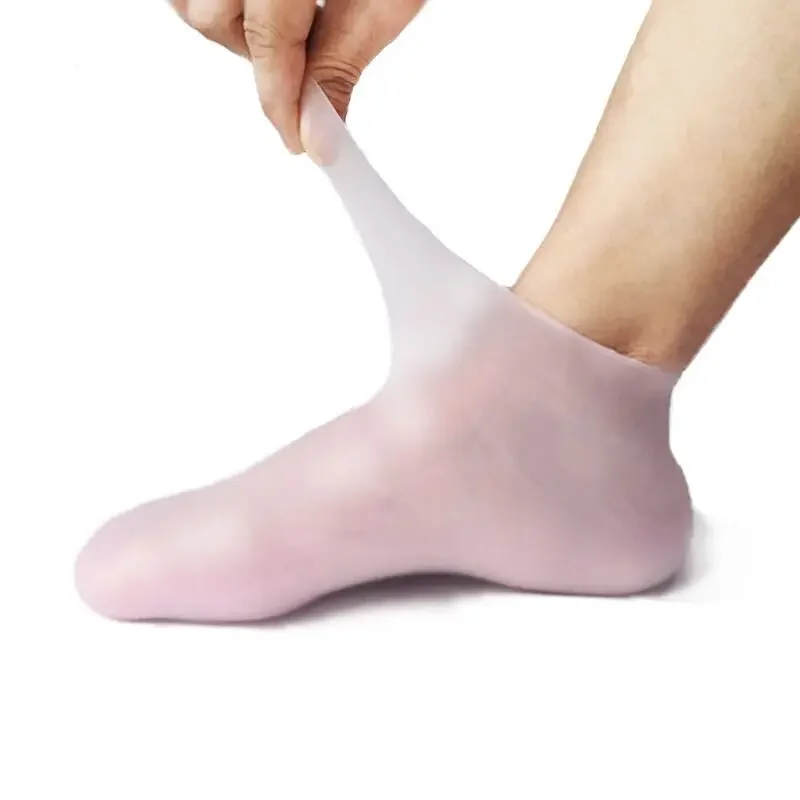 Xl Skincare - 2 szt. Silikonowe skarpetki do pielęgnacji