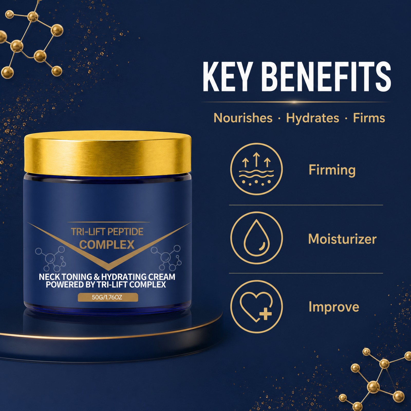 Tri Lift Peptide Krem Ujędrnia – Peptide Neck Cream recenzja i cena
