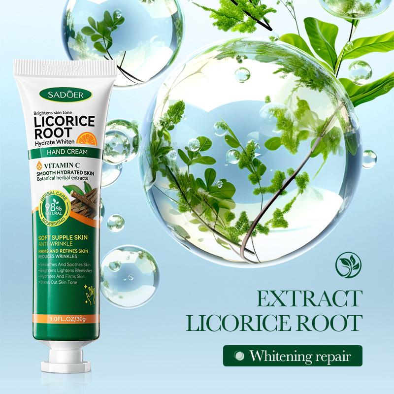 3/5 szt. SADOER Krem do rąk z  – Licorice Root Extract recenzja i cena