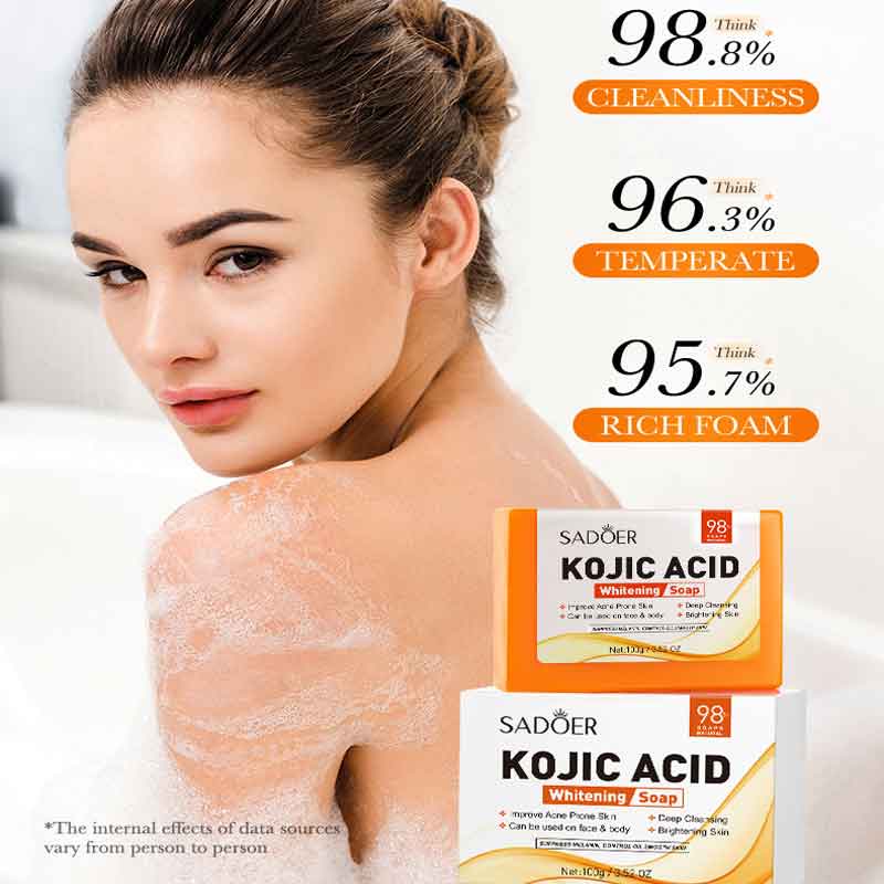 Ręcznie robione mydło wybielaj – Kojic Acid Soap recenzja i cena