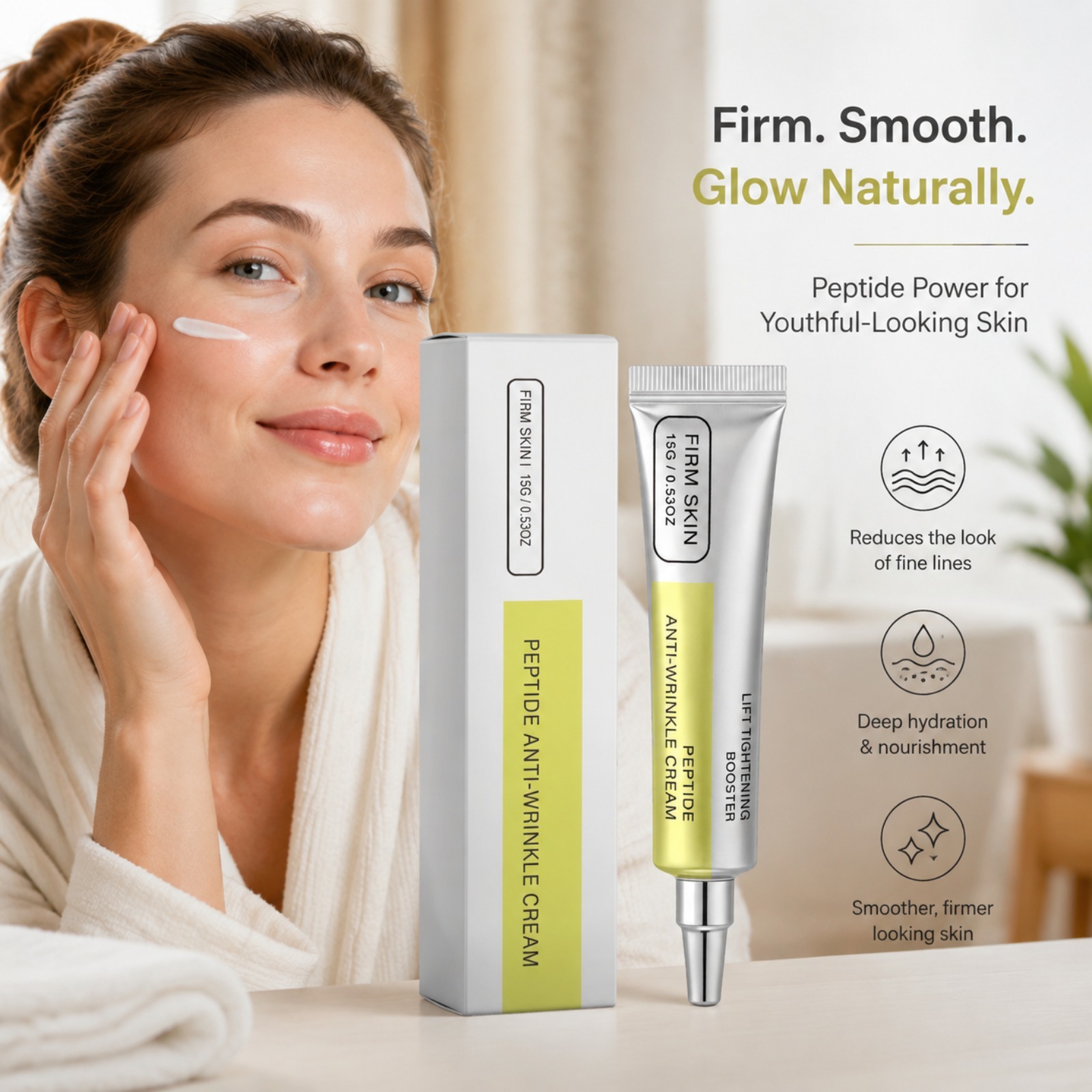 Krem do twarzy z peptydami i r – Peptide Neck Cream recenzja i cena