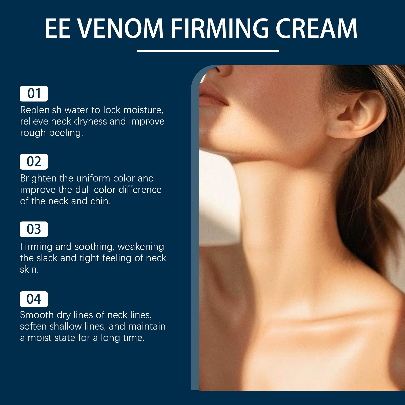 Krem ujędrniający z toksyną ps – Peptide Neck Cream recenzja i cena