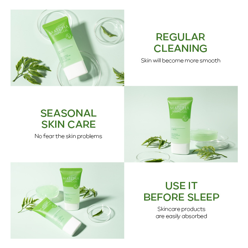 LAIKOU Matcha złuszczający żel – Peptide Neck Cream recenzja i cena