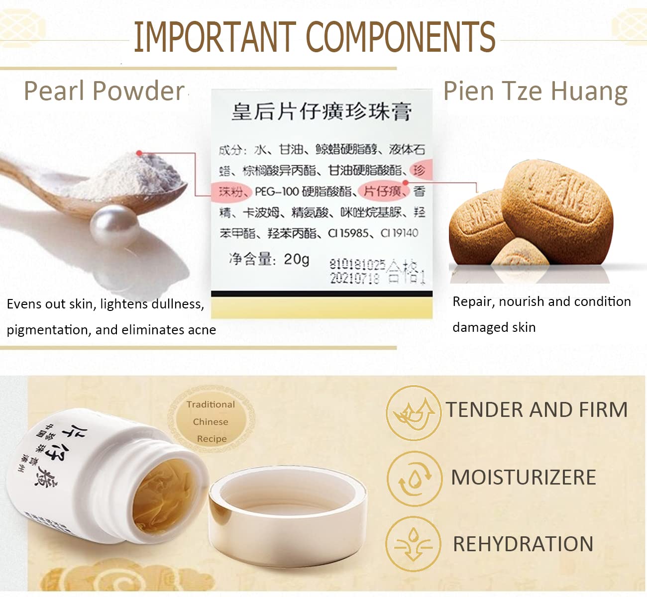 Pien Tze Huang Queen marka kre – Skincare Queen recenzja i cena
